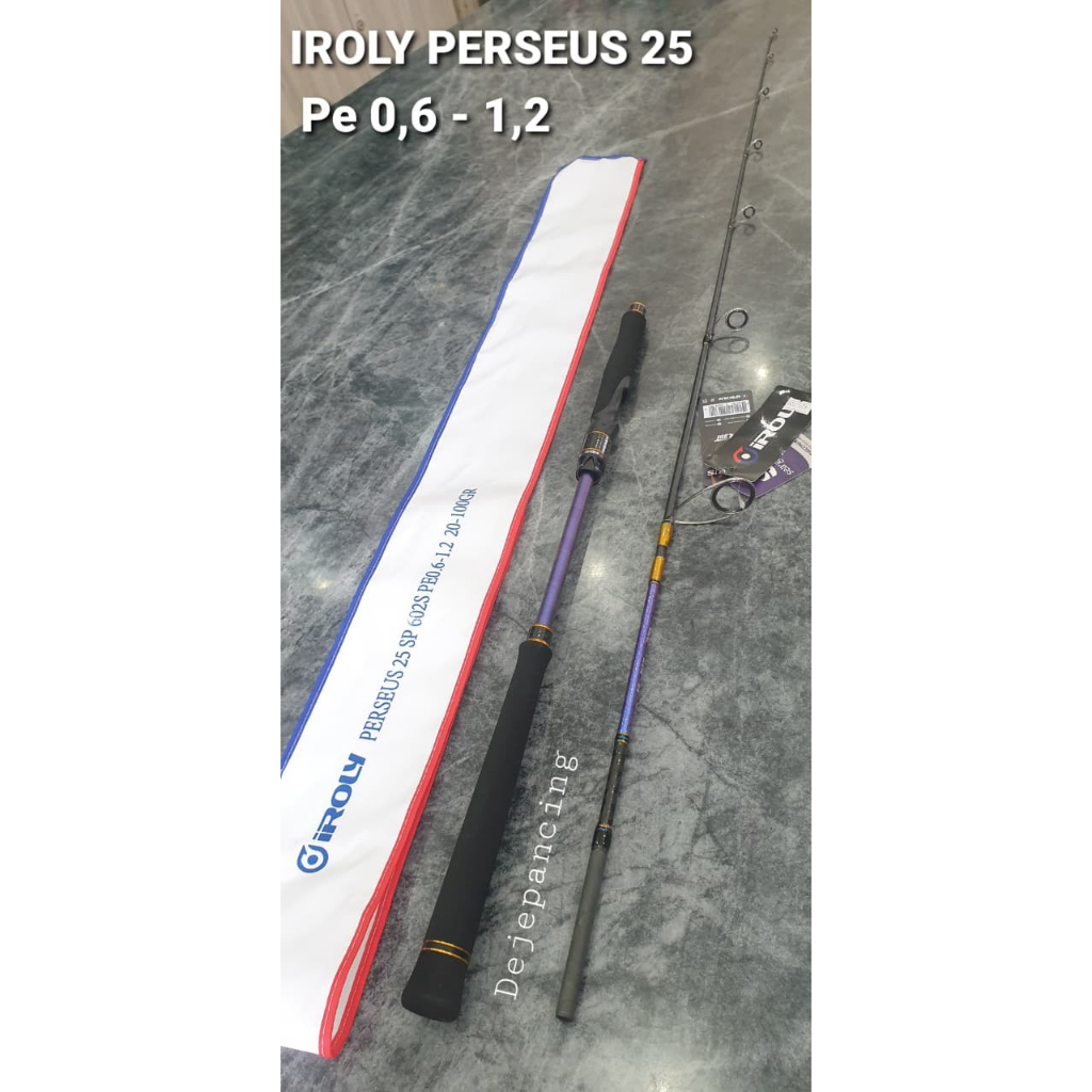 Joran Jigging Iroly Perseus 562 dan 602 SPINING DAN OH