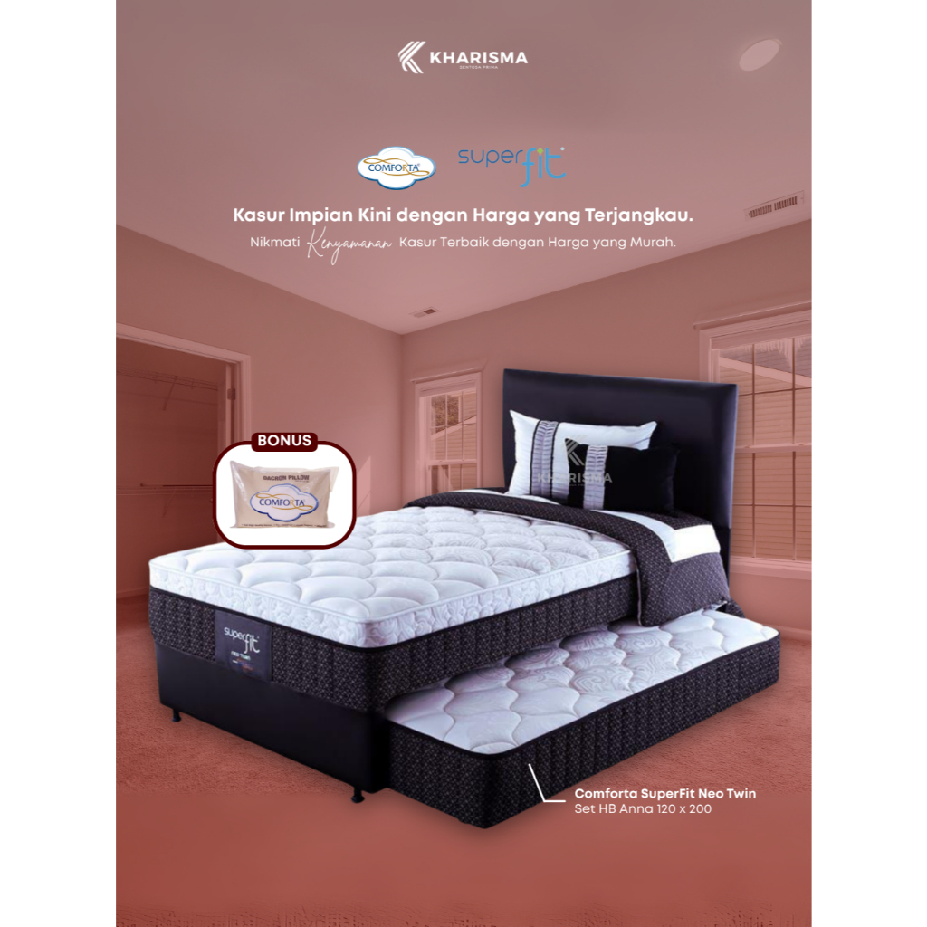 KHARISMA | COMFORTA SUPERFIT NEO TWIN TERMURAH PONTIANAK