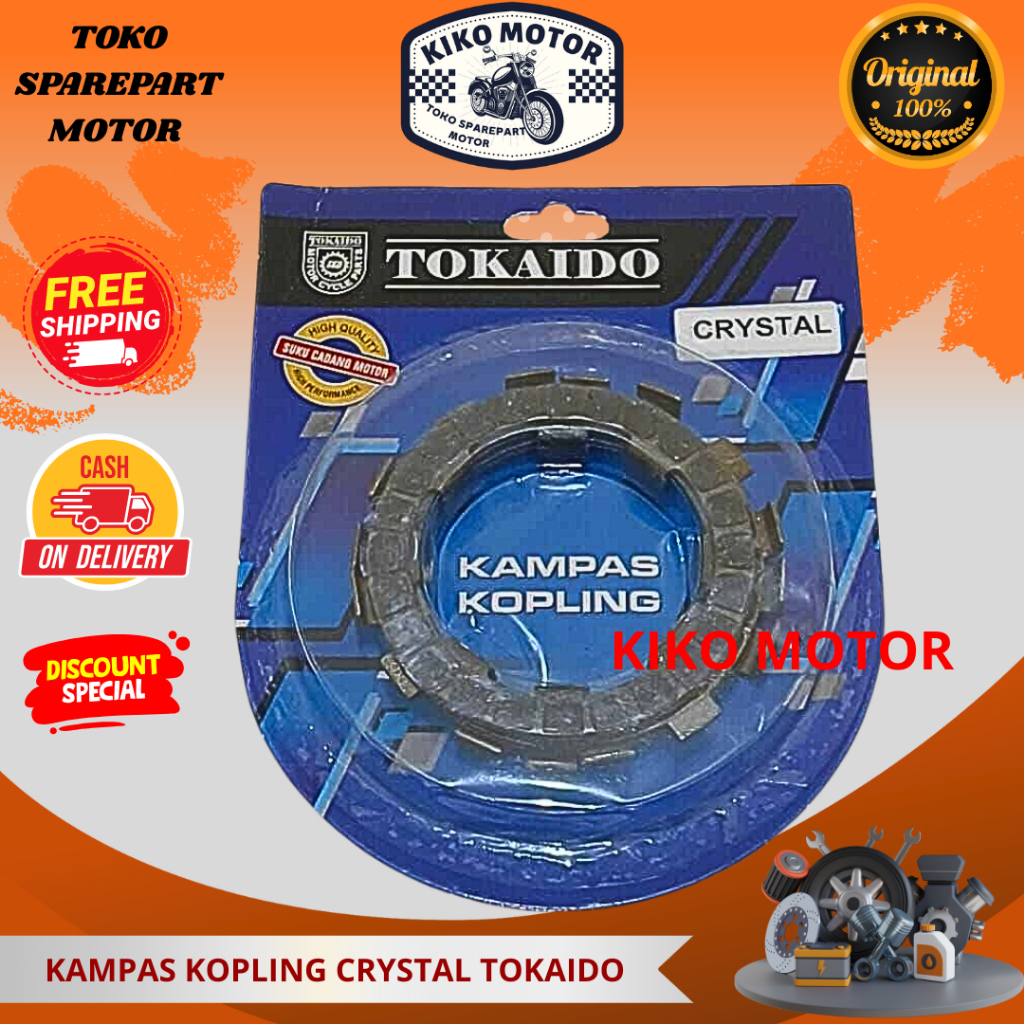 KAMPAS KOPLING CRYSTAL TORNADO RC 110 TOKAIDO