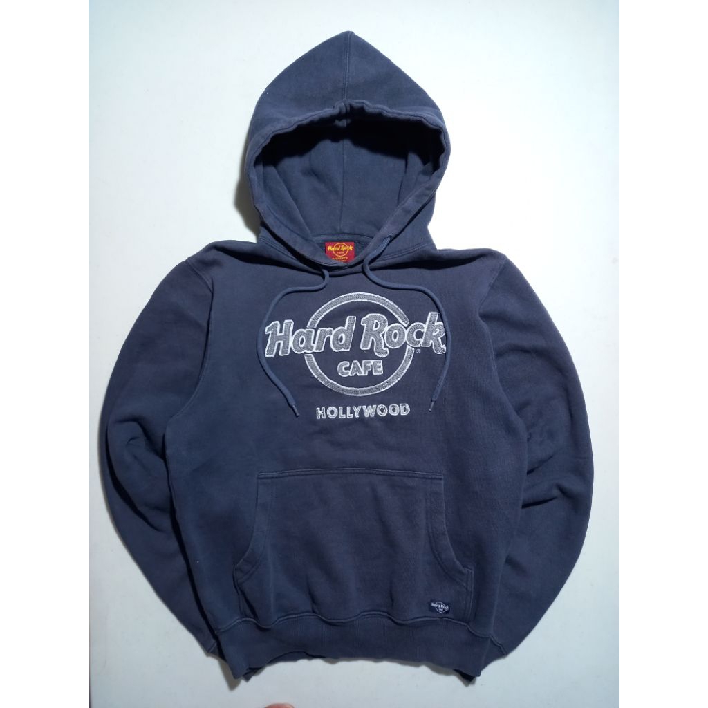 Hoodie Pullover Hard Rock Cafe Hollywood Authentic