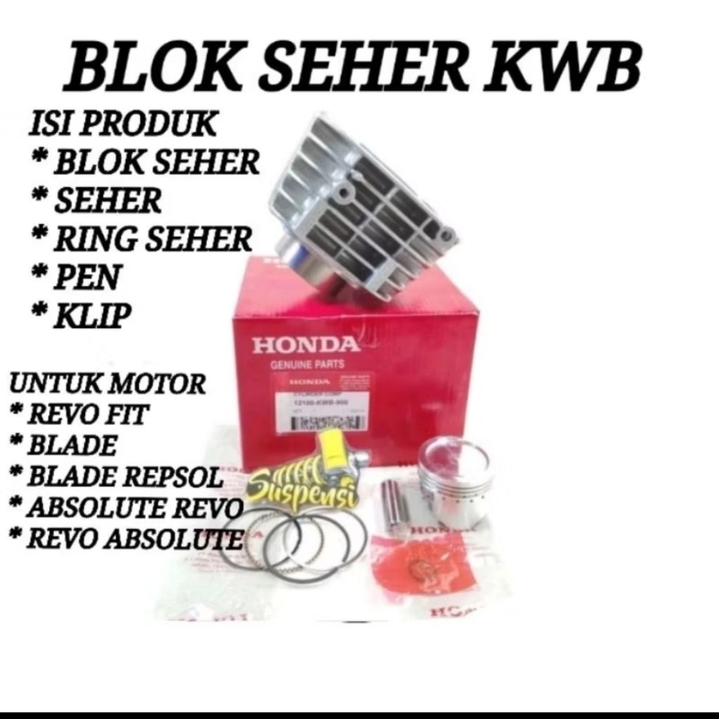 BLOK SEHER PLUS SEHER MOTOR BLADE REVO ABSOLUTE REVO BLADE REPSOL KWB
