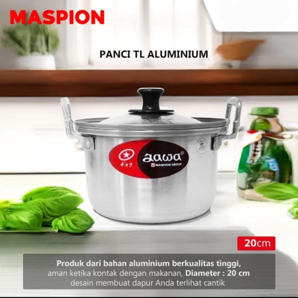 Panci Rebus Jawa 20 cm Maspion Aluminum TL20 (Tanpa Langseng)