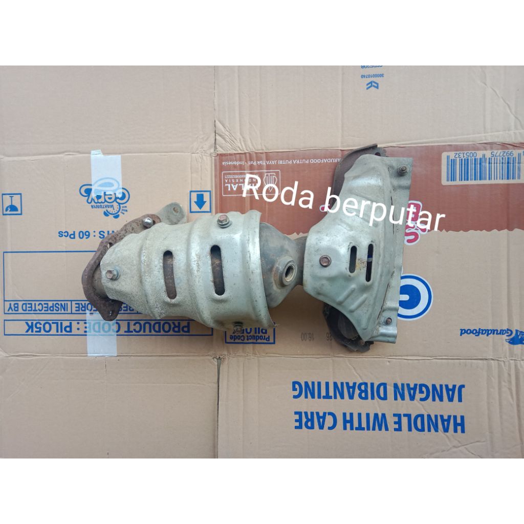 Katalis Manifold Knalpot Calya Sigra Agya Ayla Original Copotan