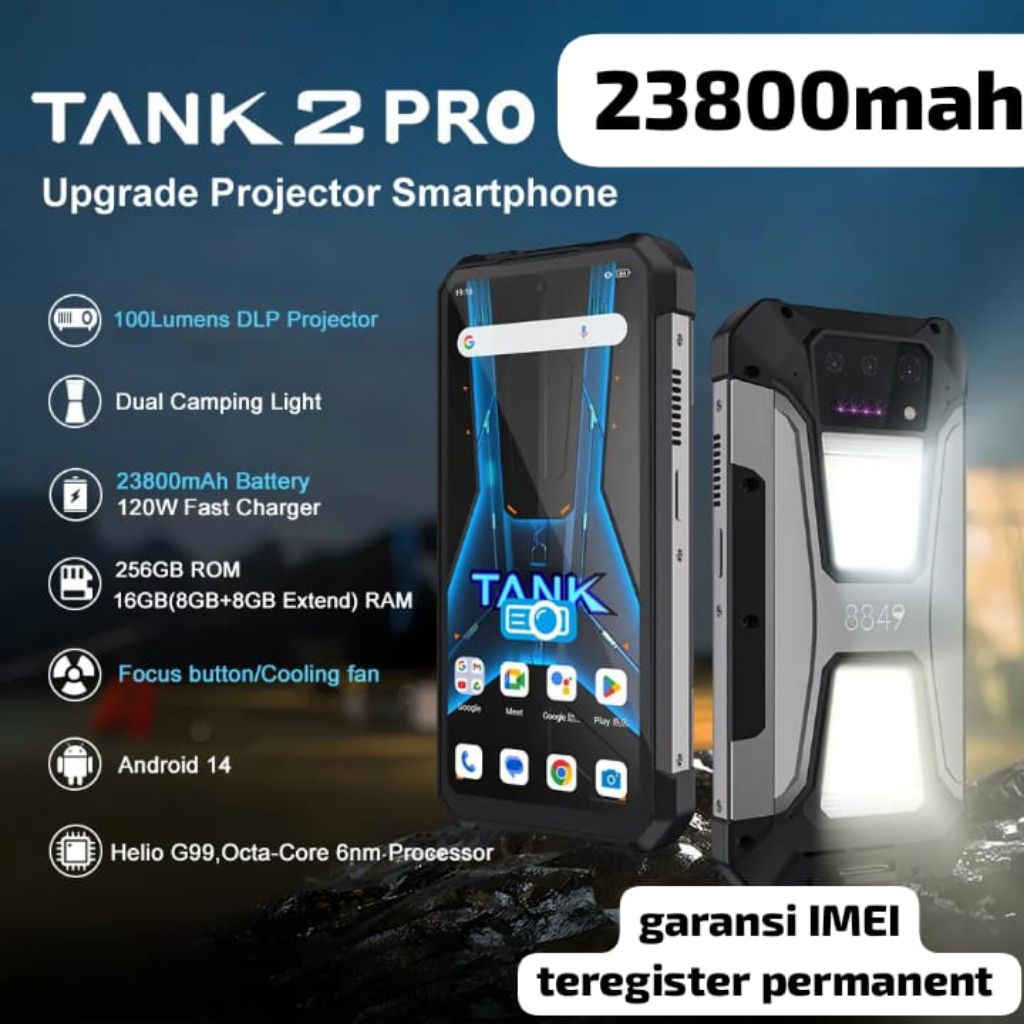Unihertz Tank 2PRO 512 gb READY STOCK