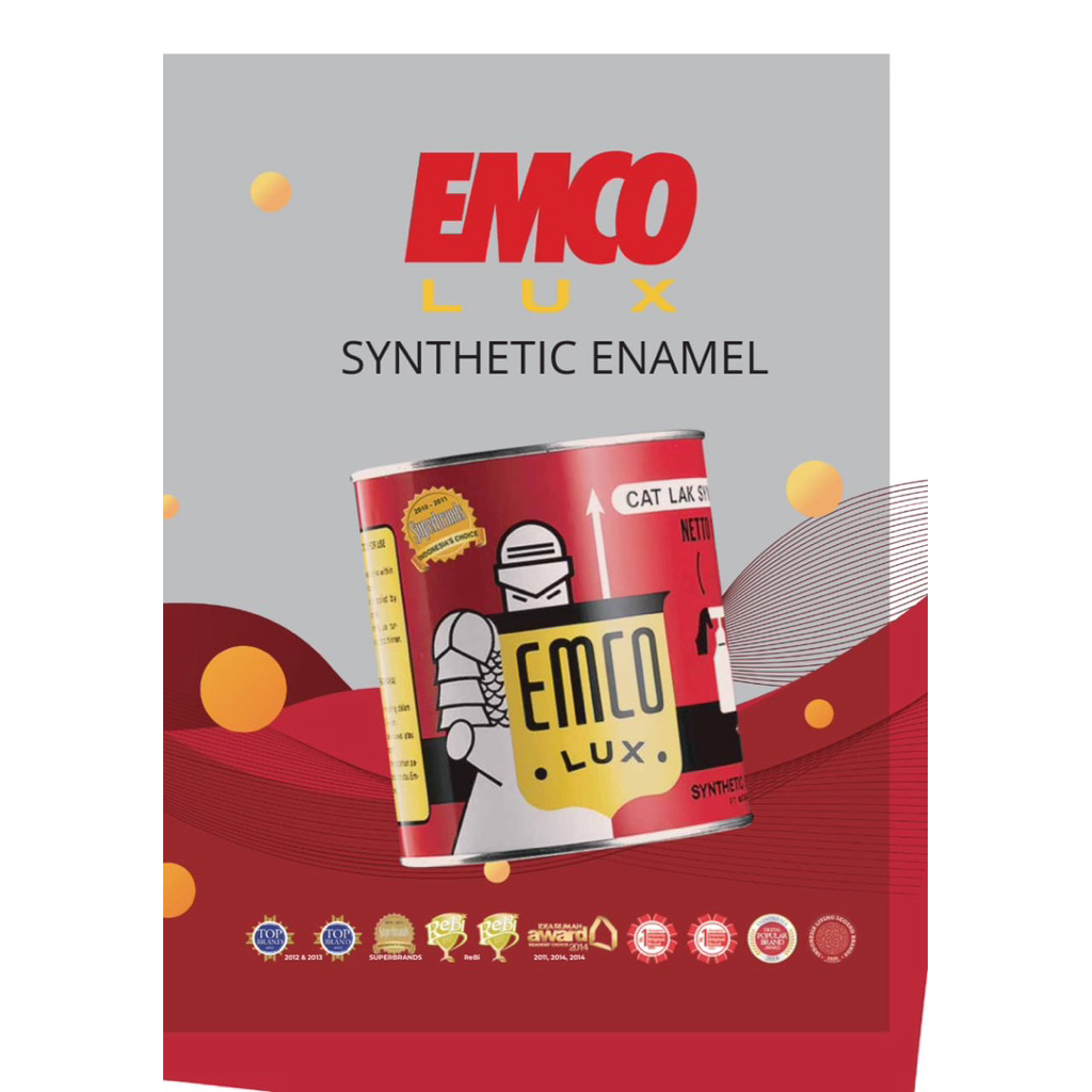 [1Kg] Cat EMCO || cat kayu dan besi || cat minyak