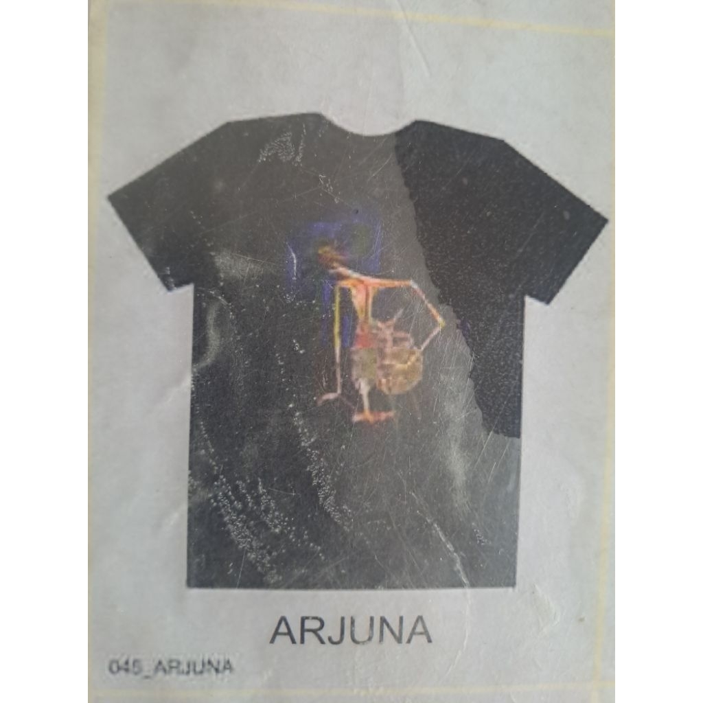 KAOS WAYANG ARJUNA / JANOKO BUDAYA JAWA DEWASA