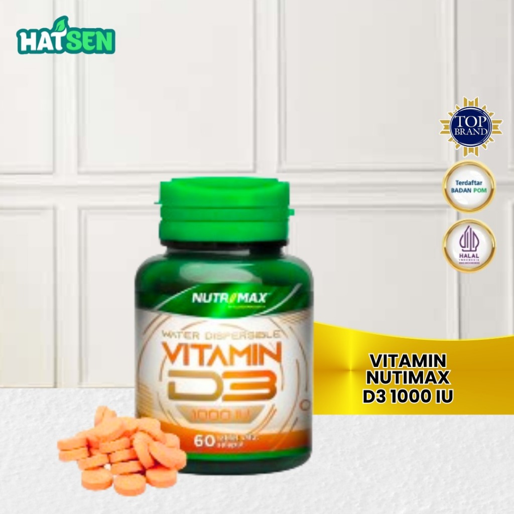Nutrimax Vitamin Vit D3  Memenuhi Kebutuhan Vitamin D