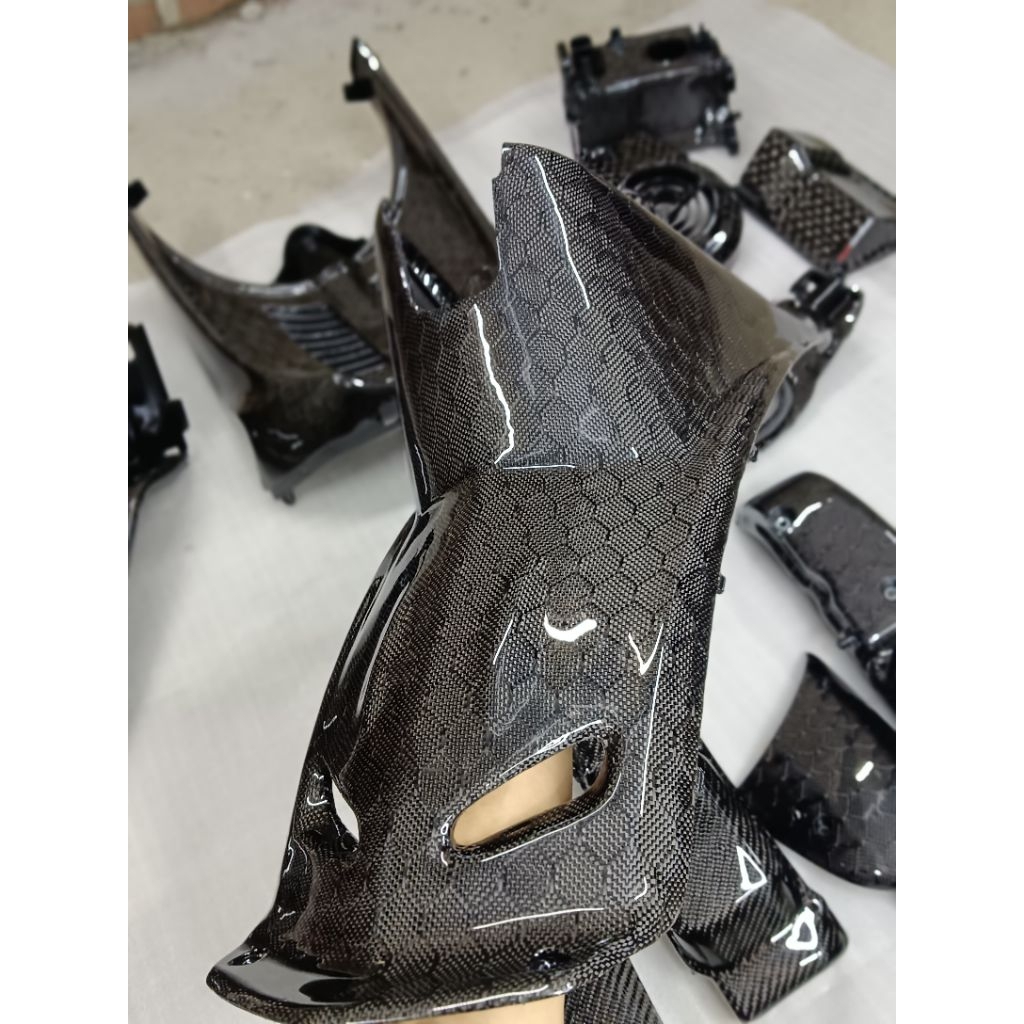 CARBON TUTUP MESIN MIO SPORTY