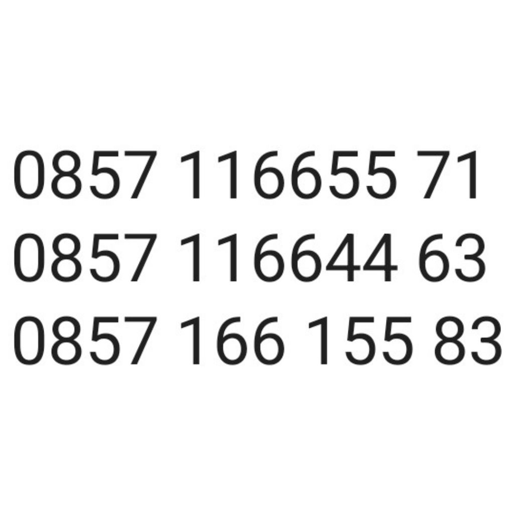Nomor Cantik Indosat Im3 M3 4G Ooredoo Termurah Paling murah mudah dihapal gampang di ingat 12 Digit