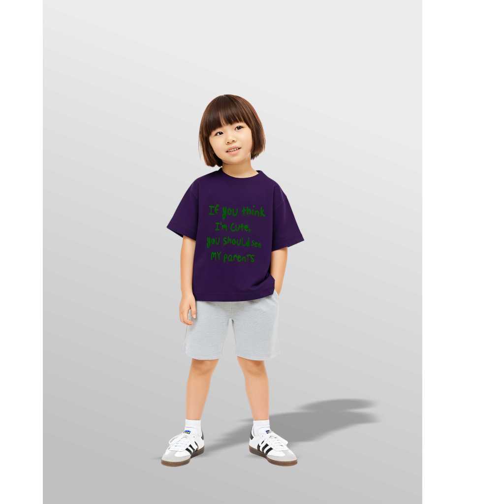 Kaos Anak Market Monkey Oversize Cotton Combed 24s