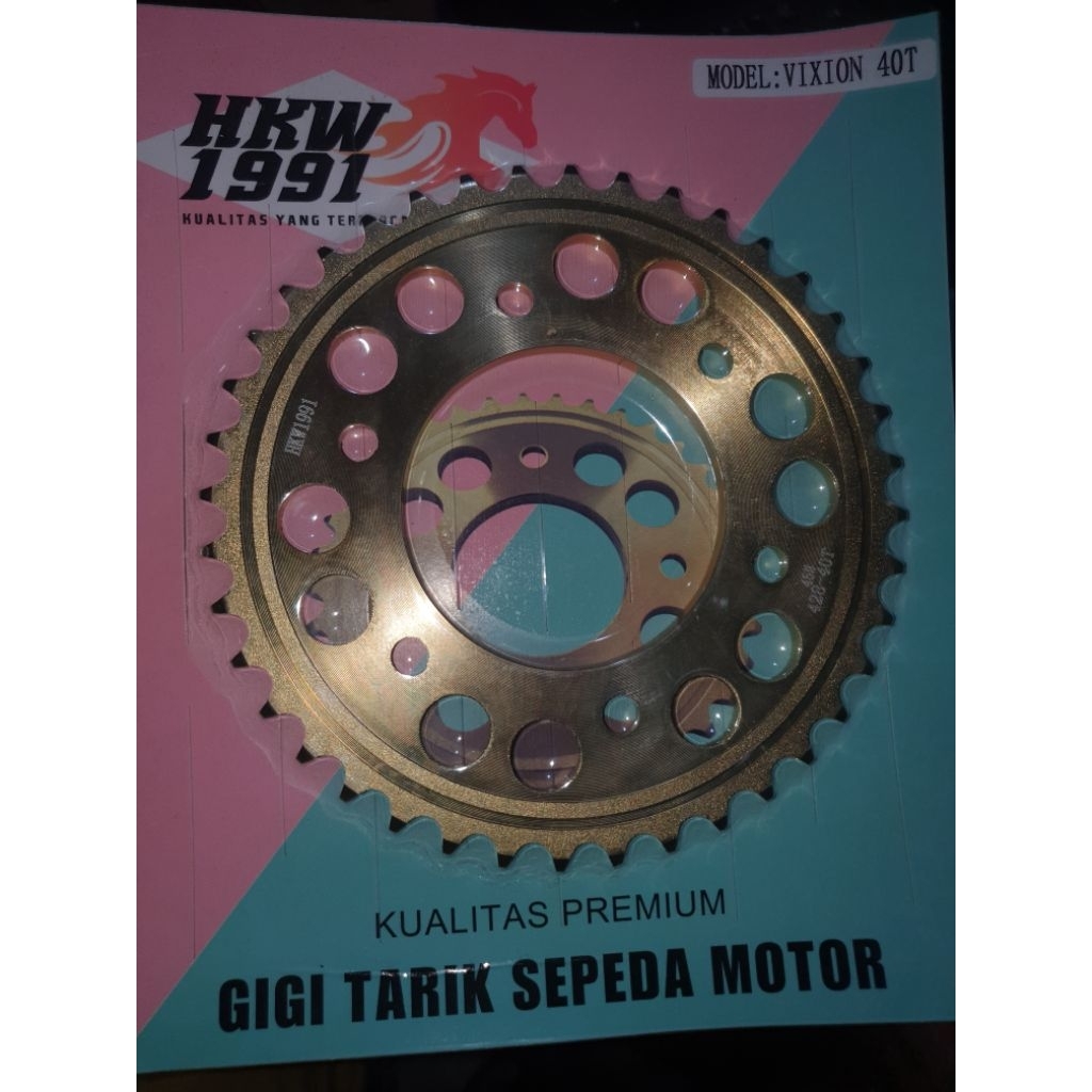 GEAR Belakang/GEAR B VIXION 40T  HKW GOLD