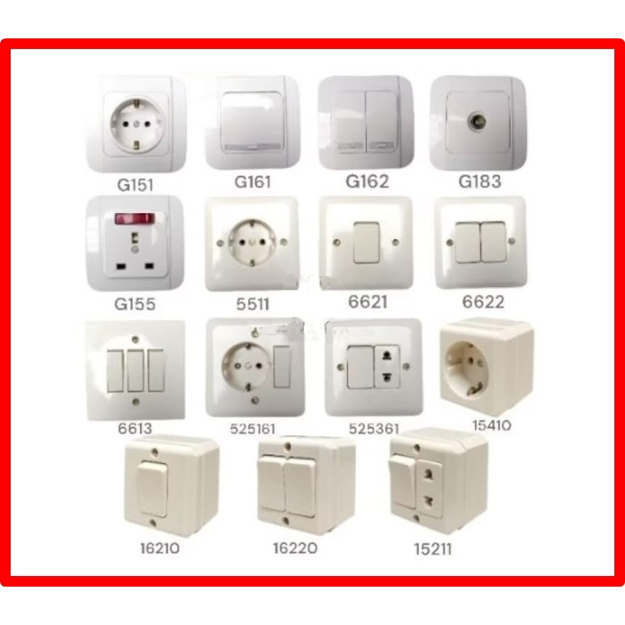 SAKLAR BROCO STOP KONTAK GALLEO