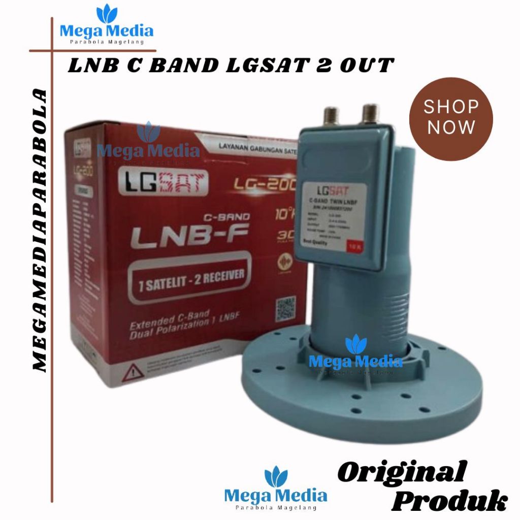 LNB 2 out Cband Parabola Jaring Murah