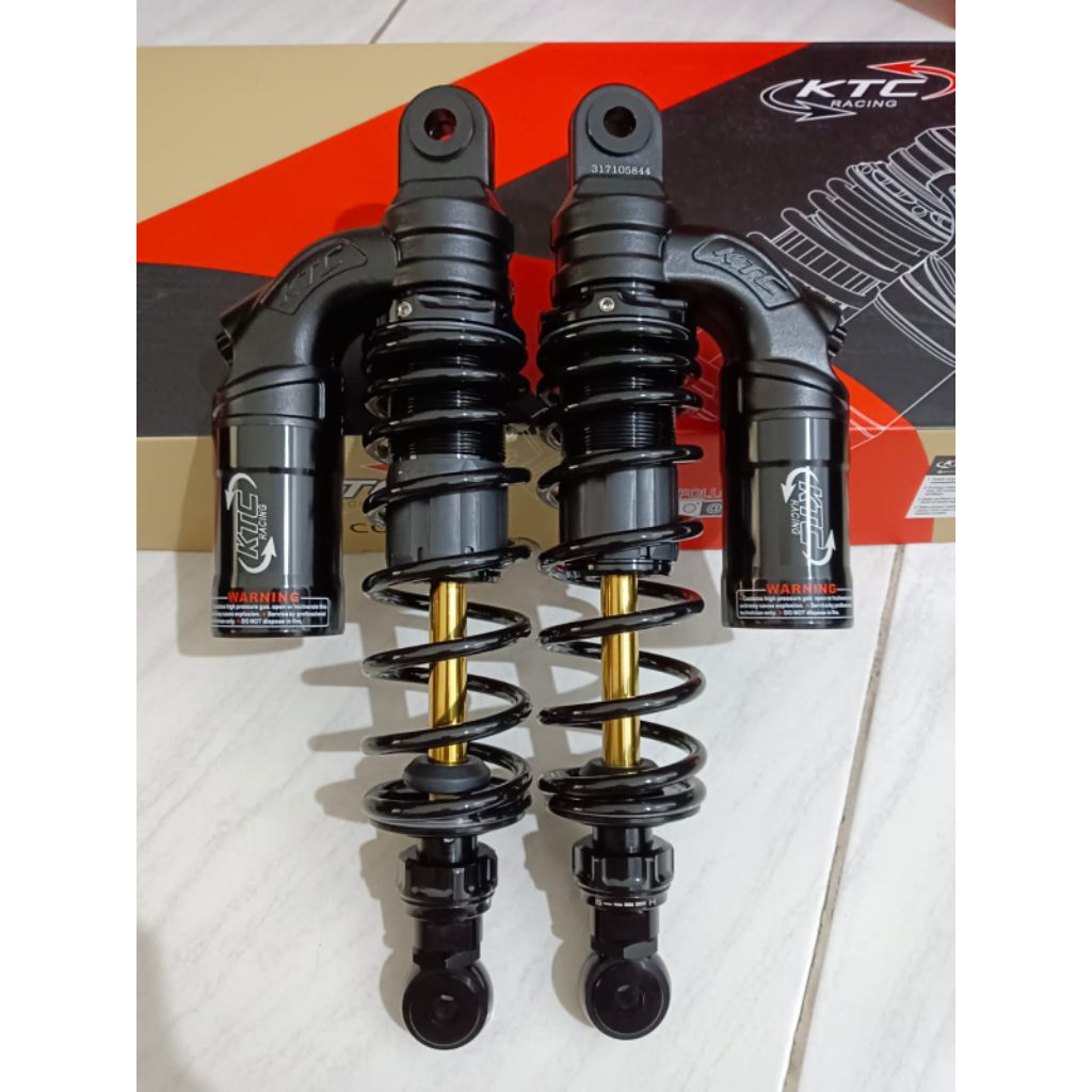SHOCK BRAKE KTC EVO SHOCK TABUNG ATAS KTC TIPE EVO NEW RX KING W175 TIGER MEGAPRO UK320MM ORIGINAL K