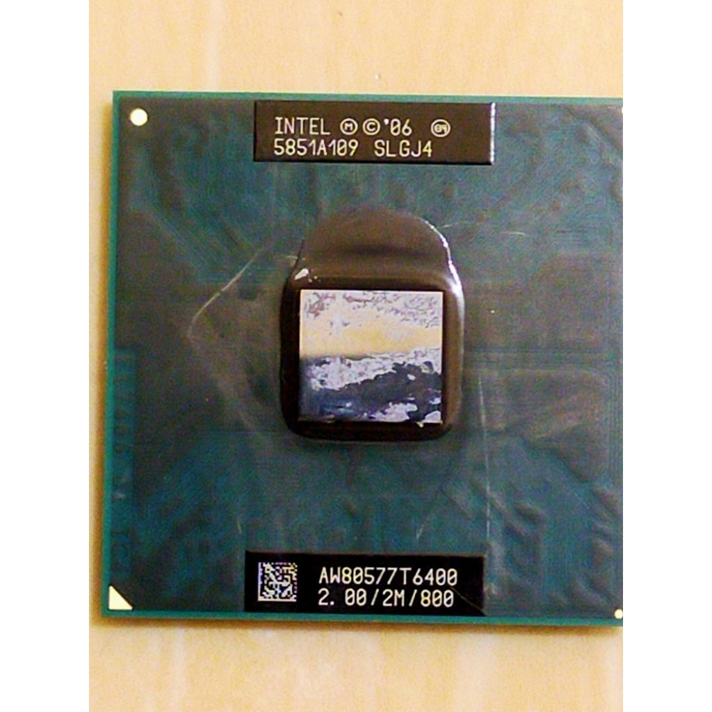 processor Laptop Intel core 2 duo T6400