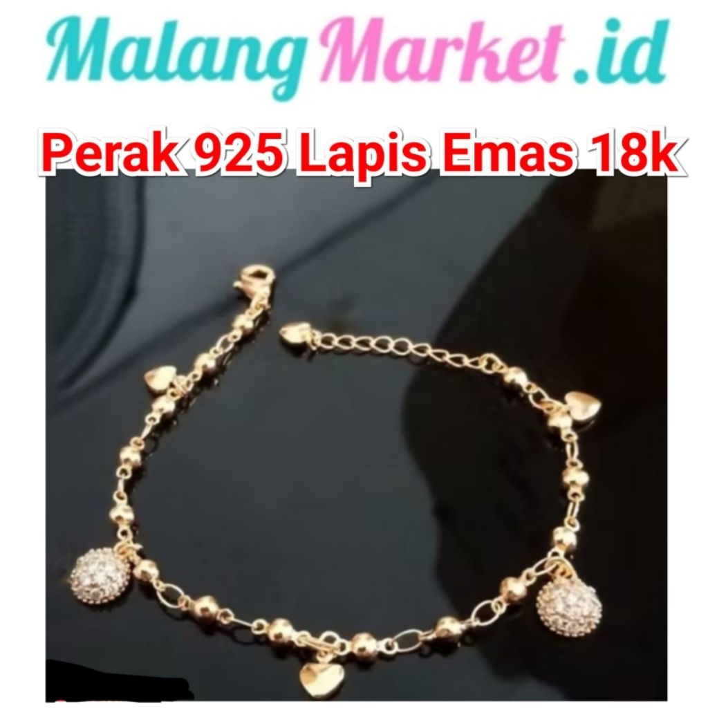 Gelang Rantai Silver 925 Gelang Rantai Perak 925 Malangmarket.id