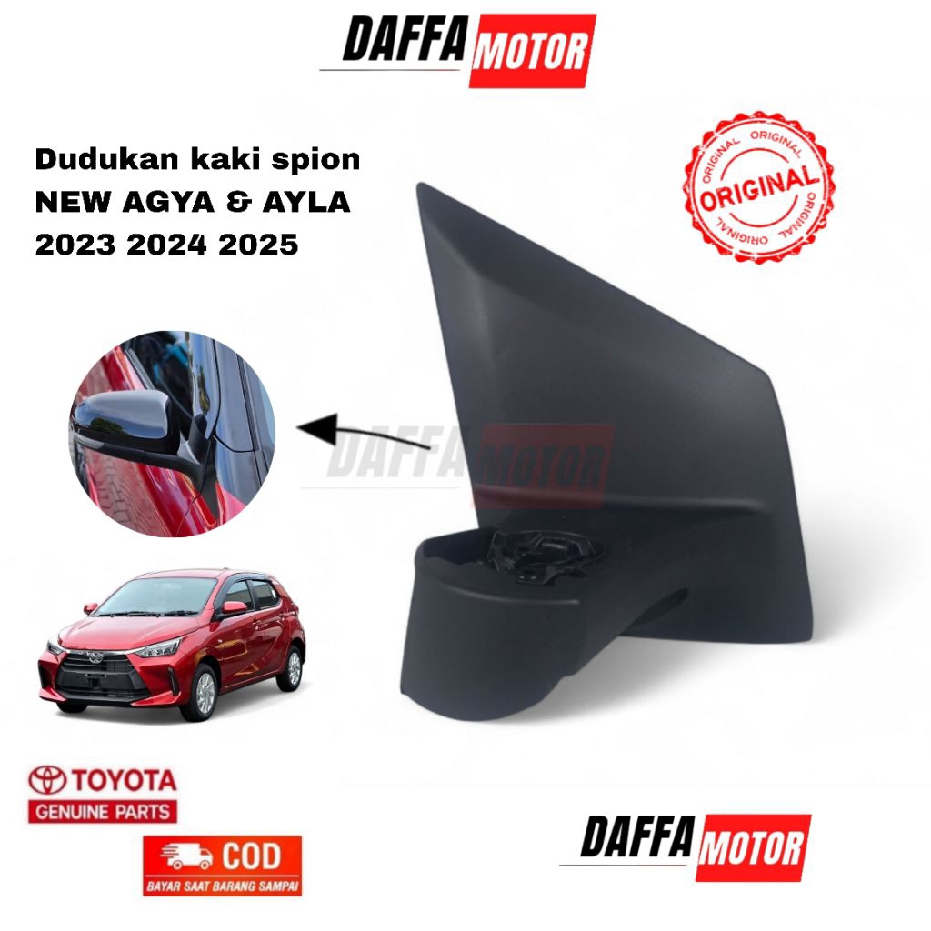 Dudukan spion agya dudukan spion ayla dudukan kaki spion agya ayla 2023 2024 2025 original kaki spio