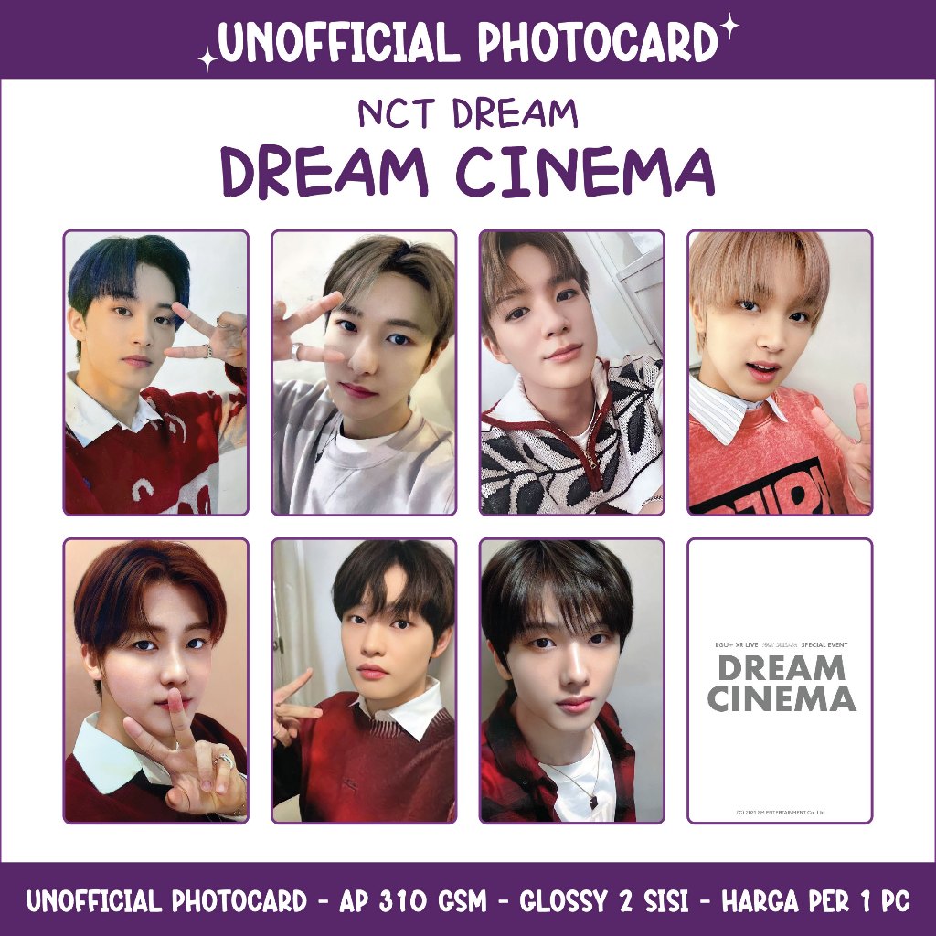 NCT DREAM - DREAM CINEMA - UNOFFICIAL PC