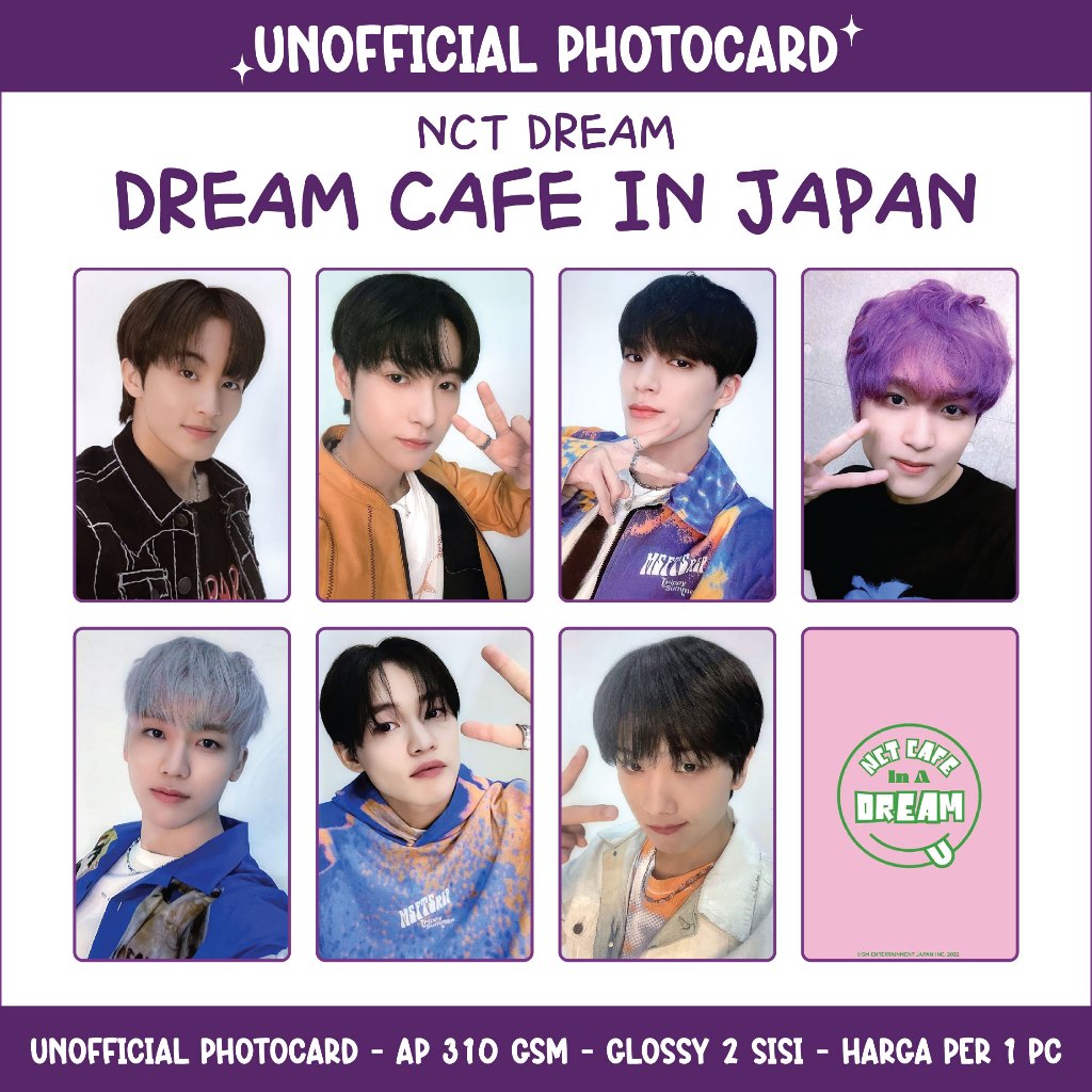 NCT DREAM - DREAM CAFE in JAPAN - UNOFFICIAL PC