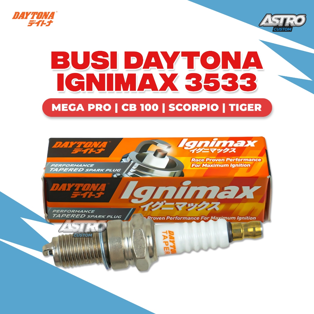 Busi Daytona Tapered Ignimax GLpro GLmax Megapro Tiger Scorpio Thunder
