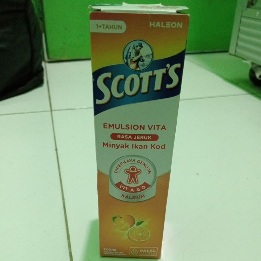 SCOTTS emulsion Vita rasa jeruk
