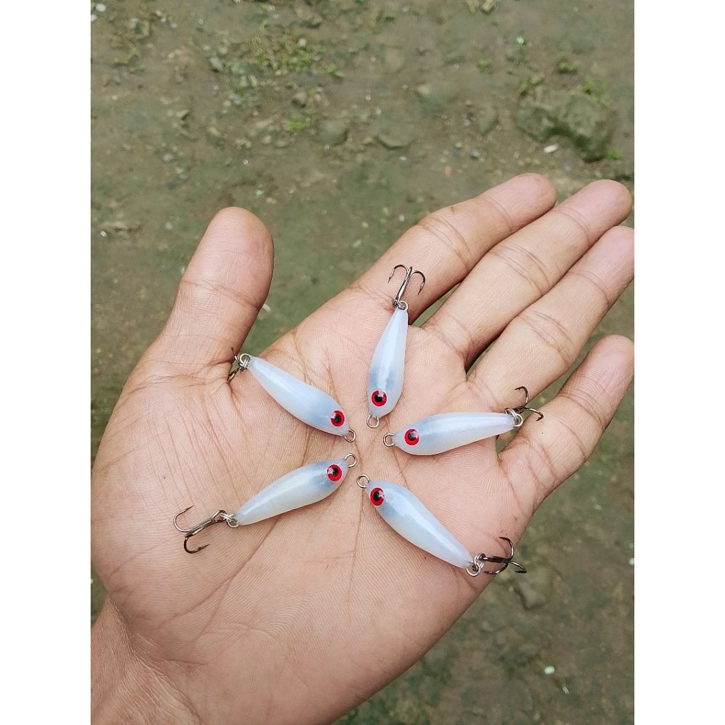 Umpan Casting Hampala 2,7cm / Swimmer Lure Umpan Casting Hampala / Swimbait / Lure Casting