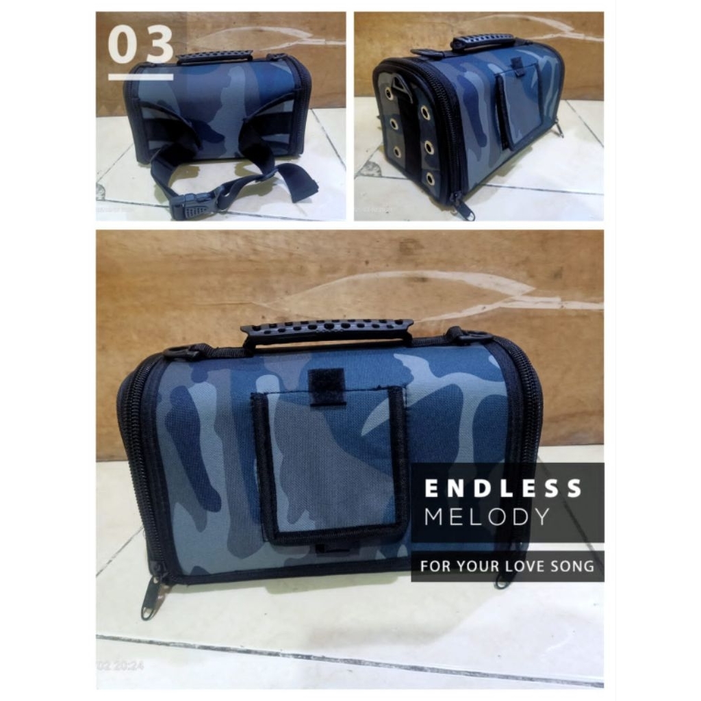 Tas Kitten/Pet CargoBag/Tas Burung/Tas Hewan mini/Tas Anak Kucing