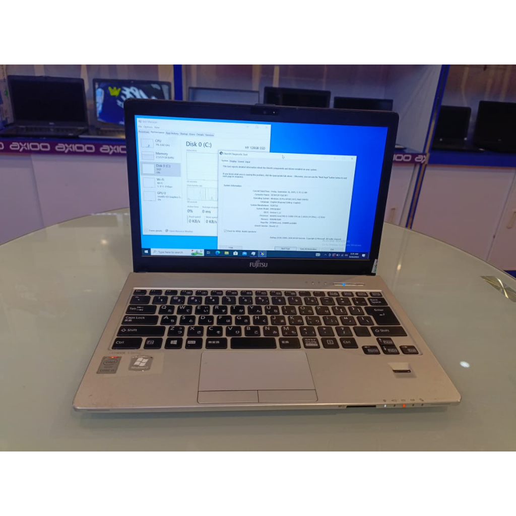 Laptop Fujitsu | Intel Core i5 Gen 5 | Second | Berkualitas | Original | Ram 4 | SSD 128 GB