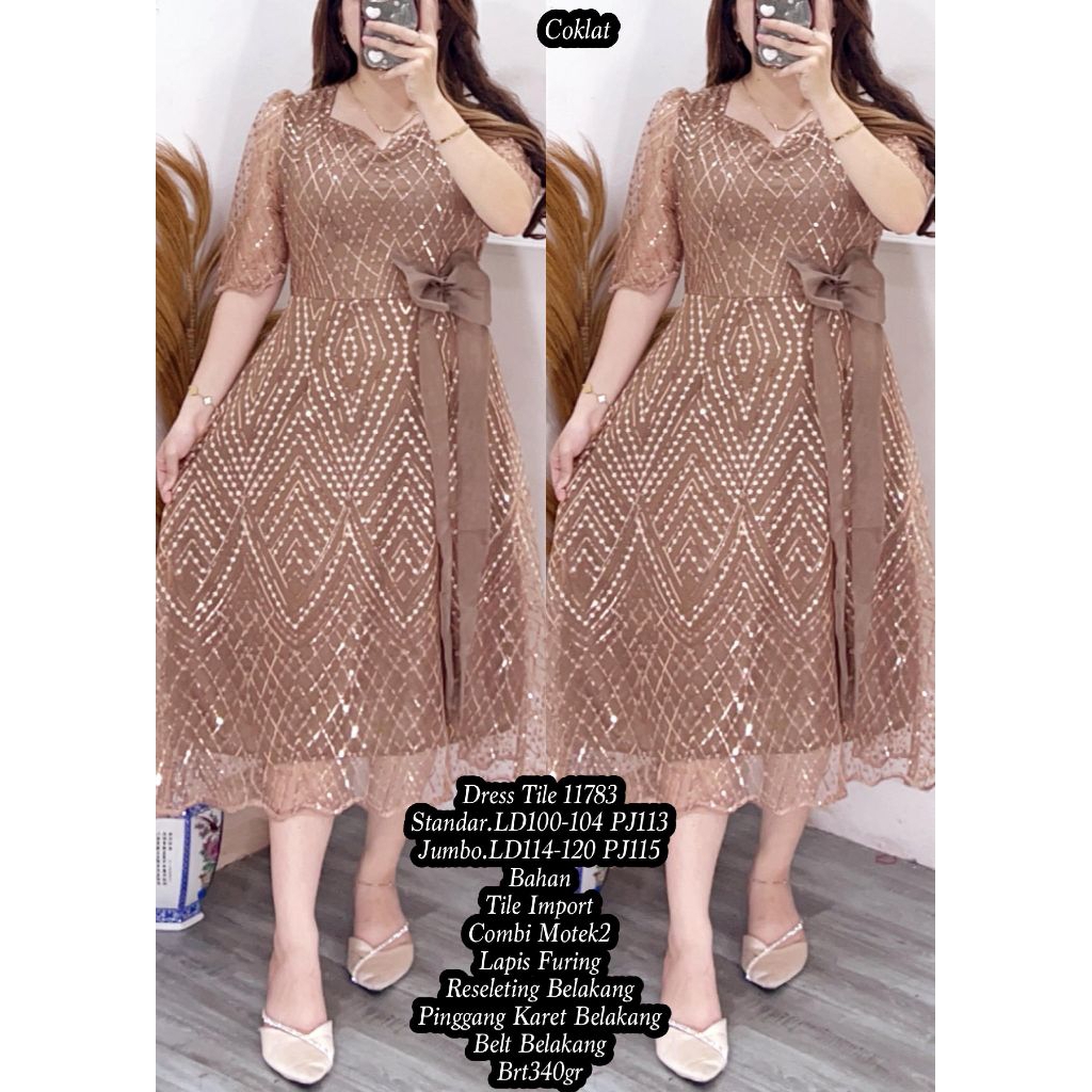 Bridesmaid/dress natal 11783/dress kondangan