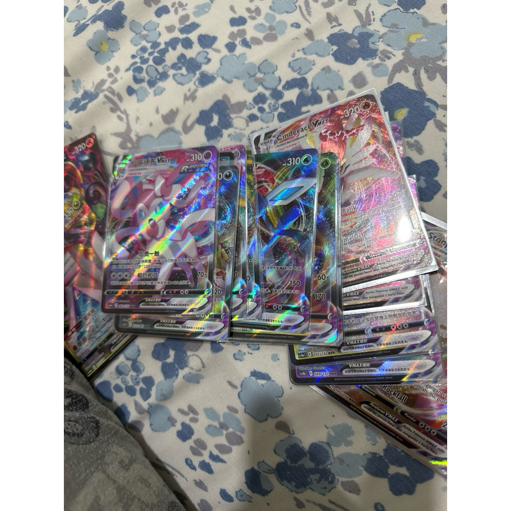 Kartu Pokemon Chinese 100% authentic (Vmax)RRR