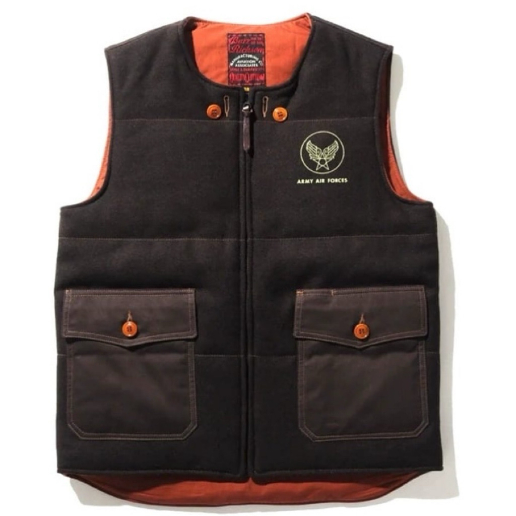 Buzz Rickson’s military wool vest