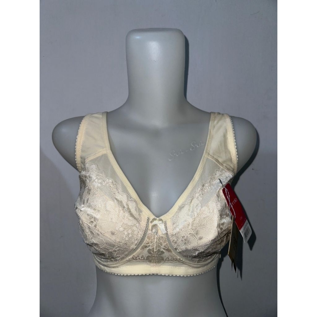 1 PCS BRA SORELLA BRUKAT #29127 PREMIUM C 90 SIZE 40 KAIT 3 TANPA KAWAT
