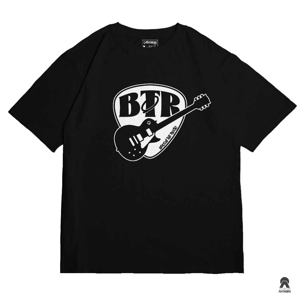 Antihero Kaos Bocchi The Rock BTR Kessoku Band Anime Manga T-Shirt Cotton Combed 24s Baju Jepang