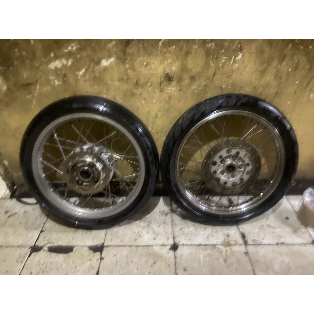 velg set ring 17 tromol megapro