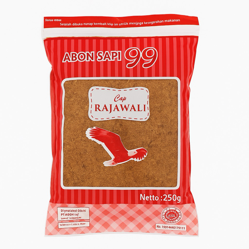 Abon Sapi Cap Rajawali 250gram