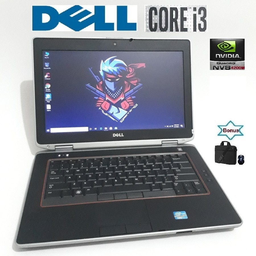 LAPTOP DELL CORE I3 HDD 500GB RAM 4GB