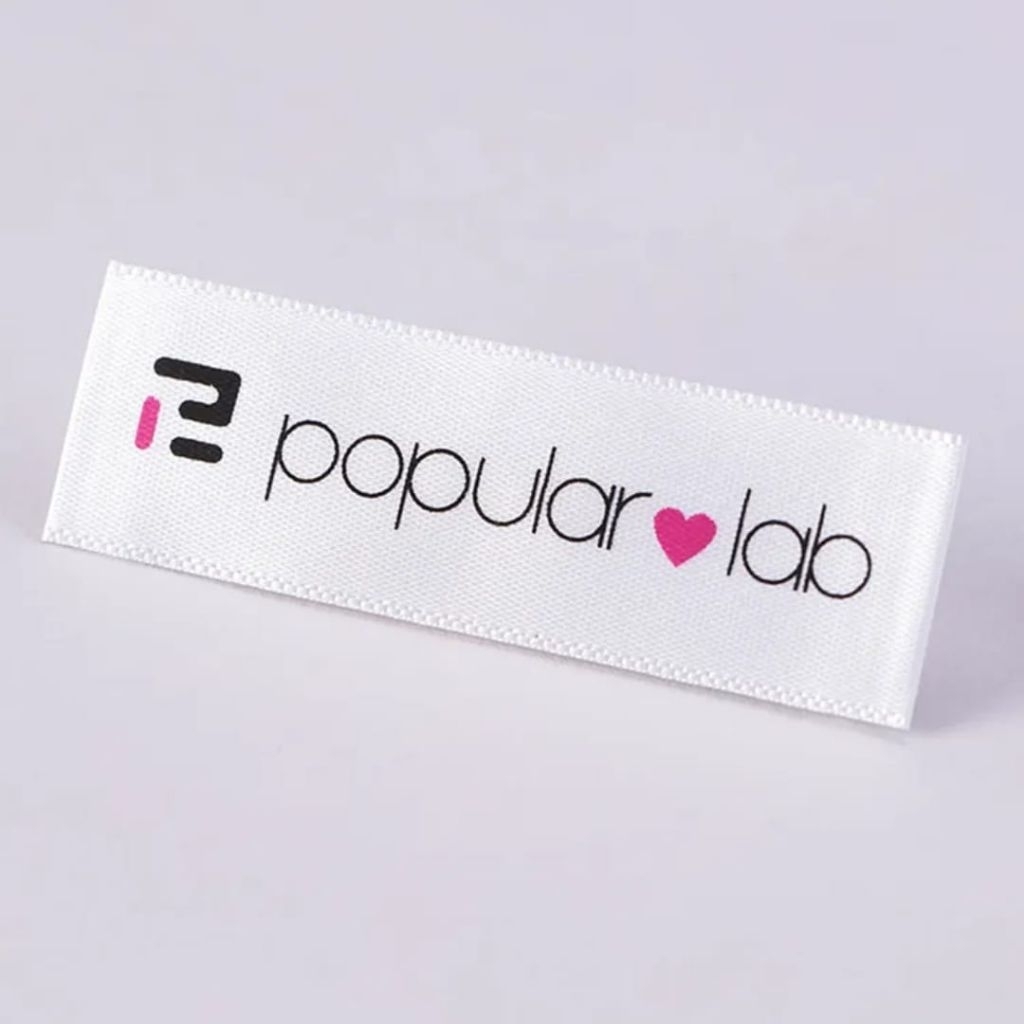 Label Baju / Label Hijab / Label Woven Damask Subtitute 100pcs