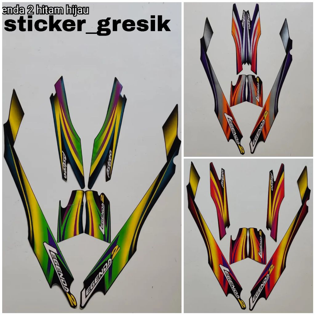 striping sticker legenda 2