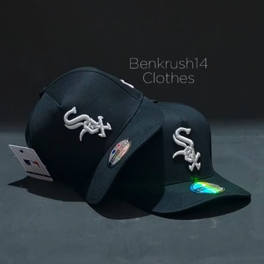 Topi Original MLB Black White Sox