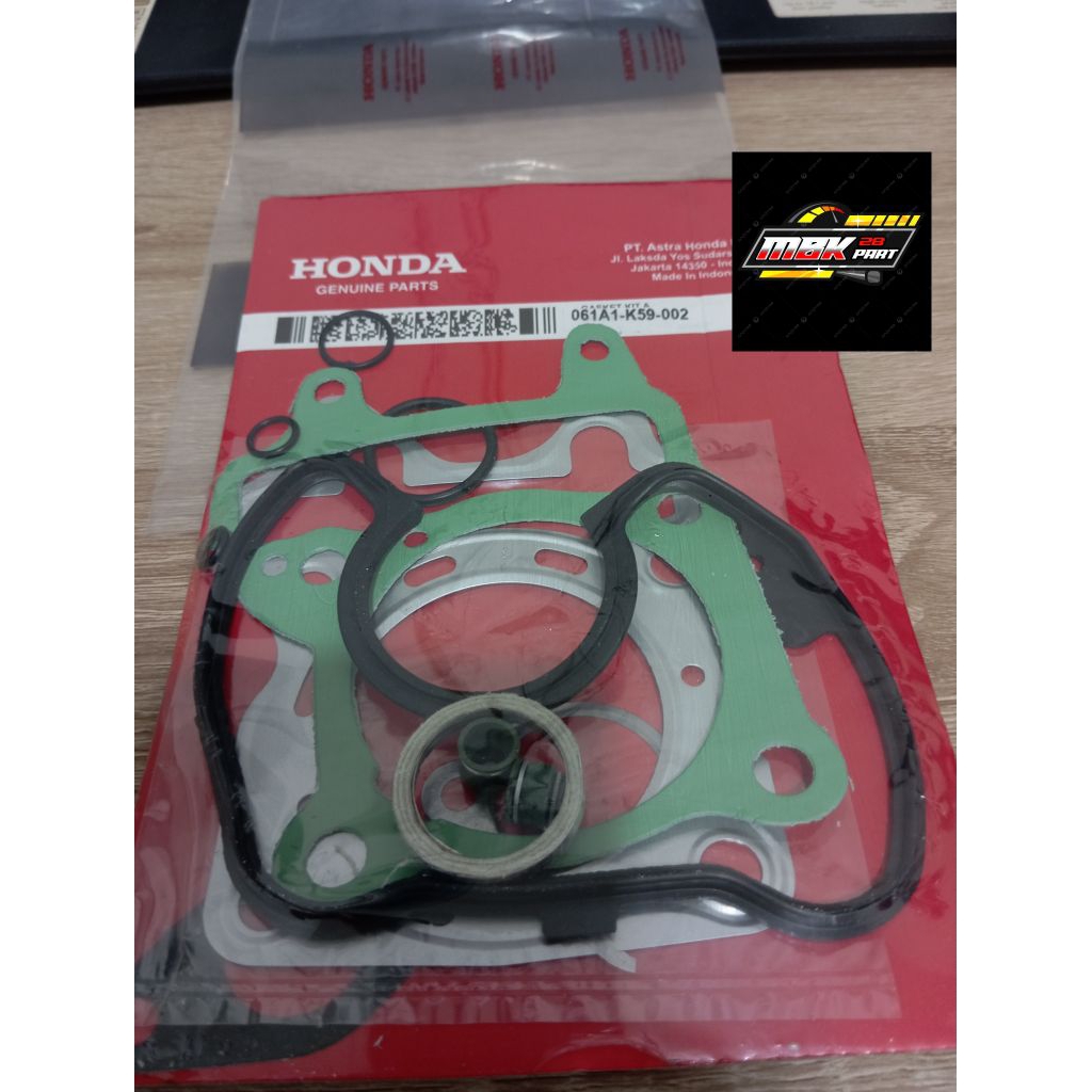 Paking Top Set Honda K59 paking gasket vario 150 PCX 150 Gasket Honda Asli Original