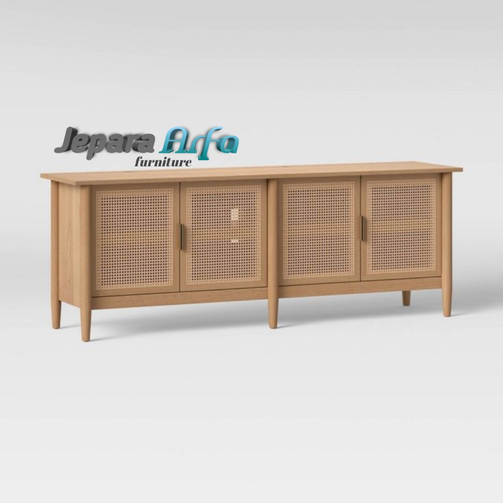 bufet ruang tamu/bufet tv/bufet rottan