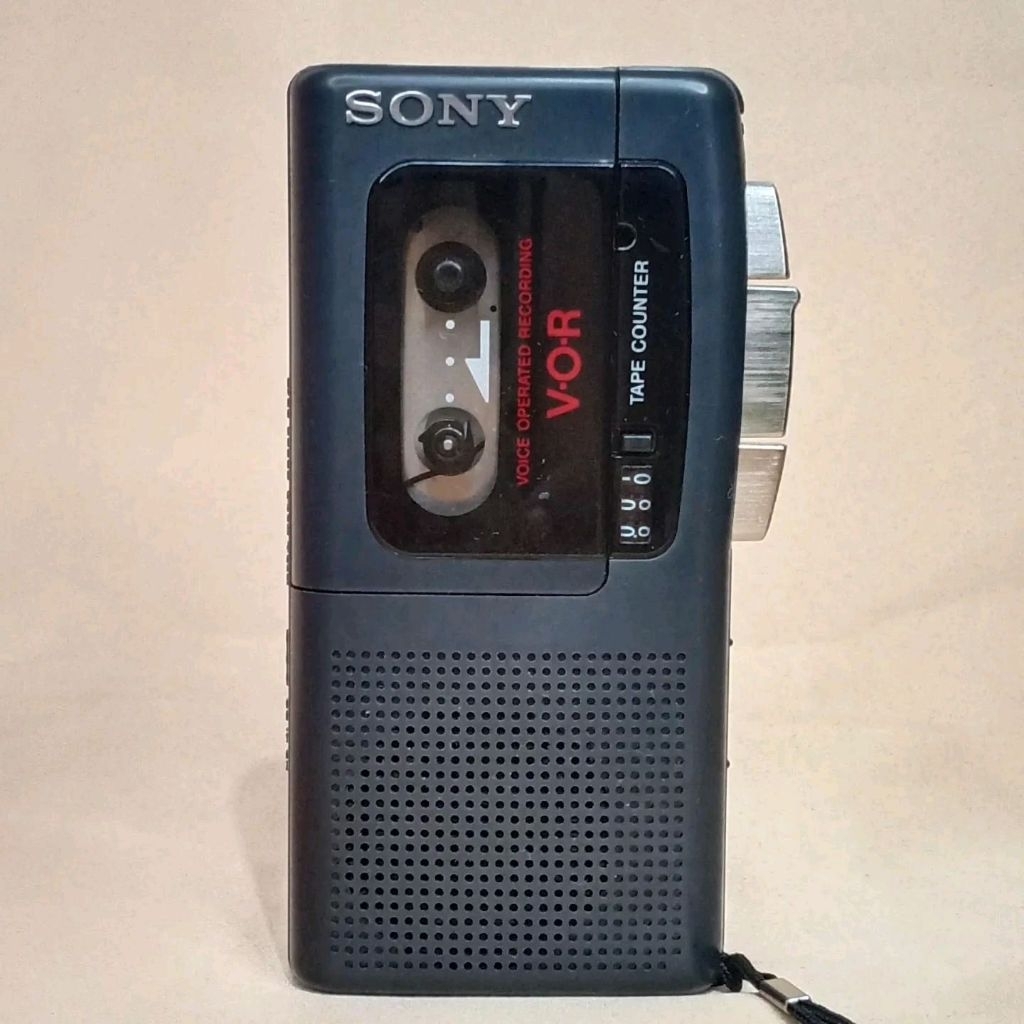 Micro Cassette Corder SONY M-607V (Mini Tape Recorder)