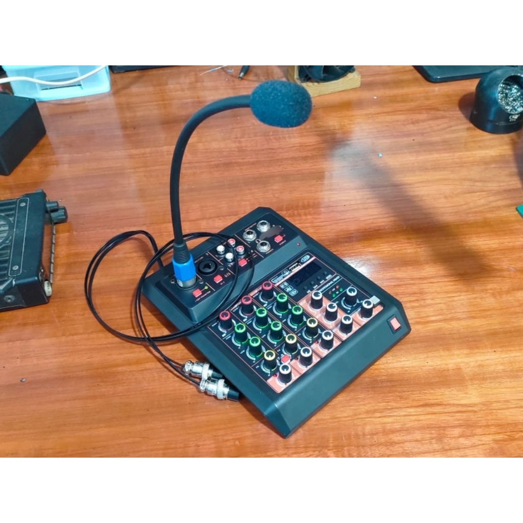 MIC MEJA MIXER EFEK MODULASI