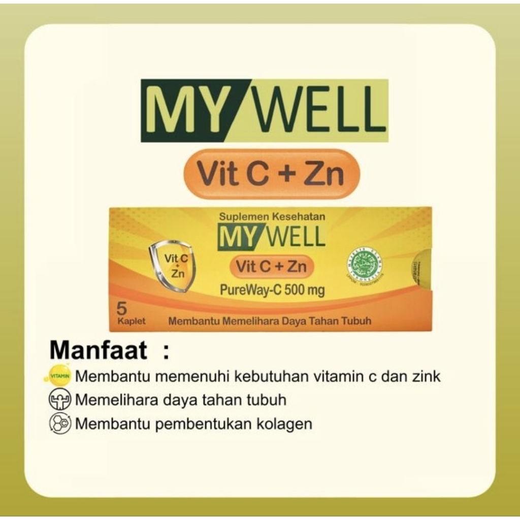 MYWELL VIT C + ZN