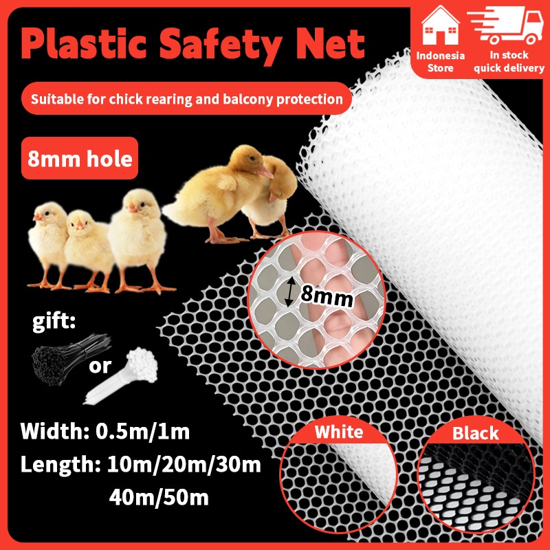 Plastik Net Plastik Mesh Slat Roll Pvc Hiasan Pagar10M/20M/30M/40M/50MTersedia Untuk Dipilih
