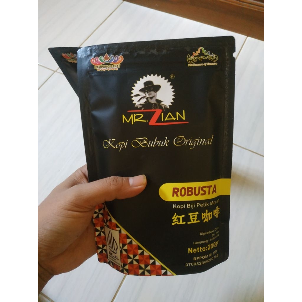 Coffee  Robusta Organic Asli liwa lampung