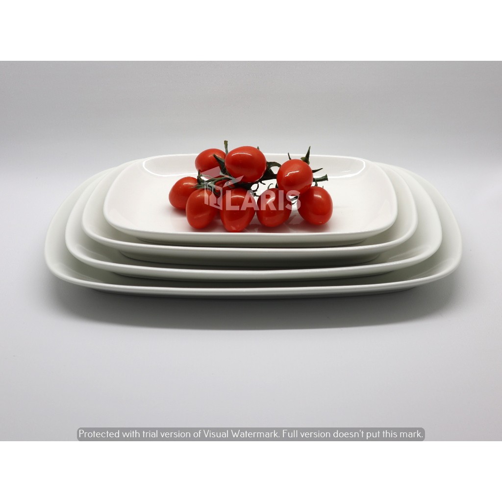 Legacy Piring Oval Coupe F60 35 cm x 23 cm I Piring Hotel Keramik