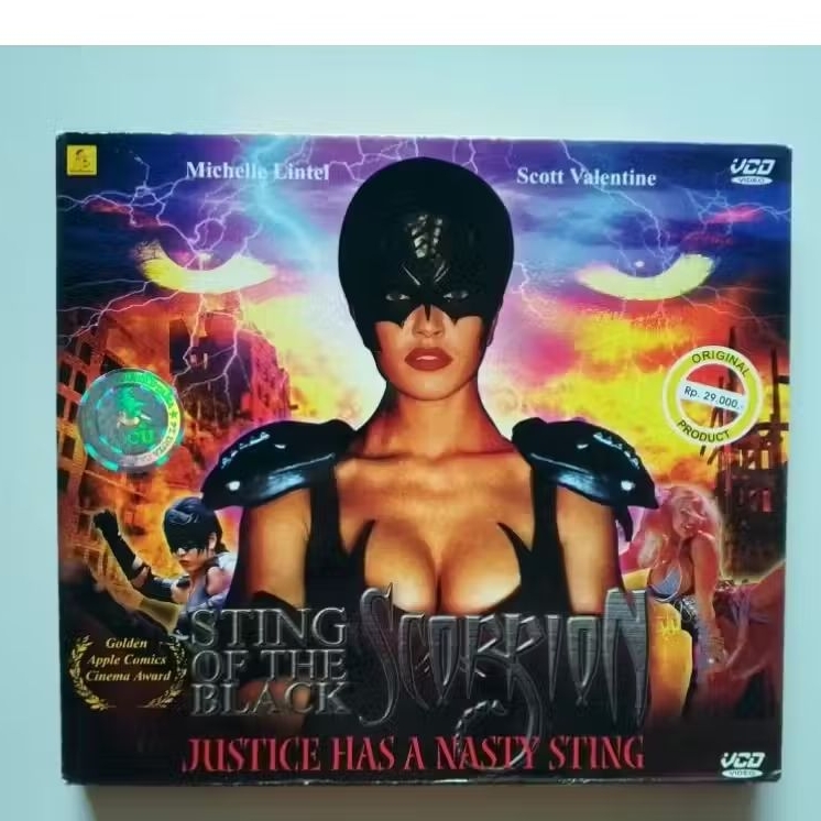 VCD Original Film Sting Of The Black Scorpion (2002)