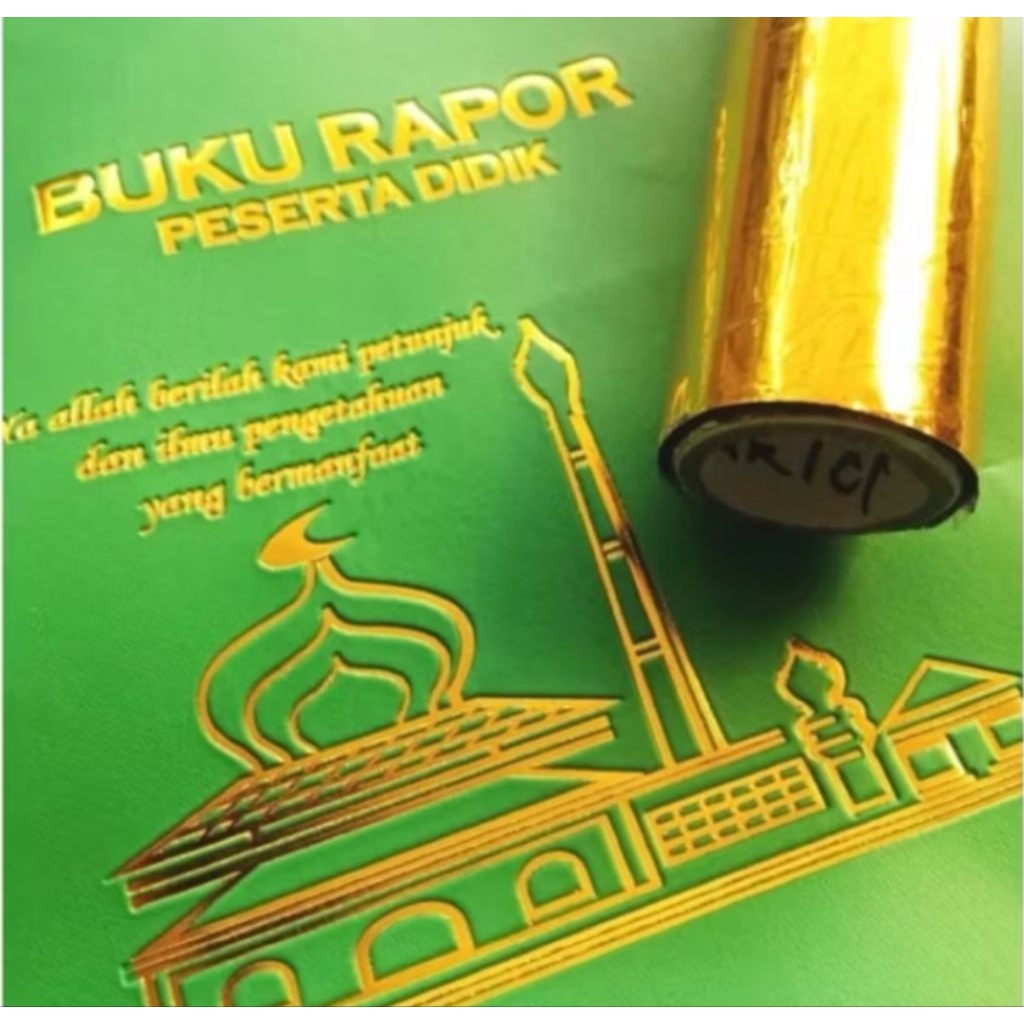 Hot Stamping foil SEVEN KING/Foil Stamping kulit SK101 emas