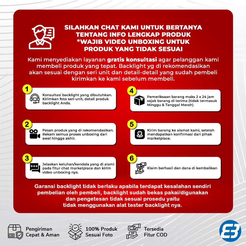 CUCI GUDANG Backlight TV SAMSUNG 43 Inch UA43K5002AK UA43K5005AK UA43K5002 UA43K5005